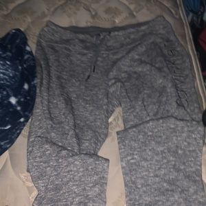size medium gray Calvin Klein joggers